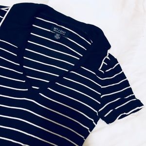 American Eagle Soft & Sexy Striped Polo